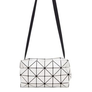 BAO BAO ISSEY MIYAKE White Carton Crossbody Bag